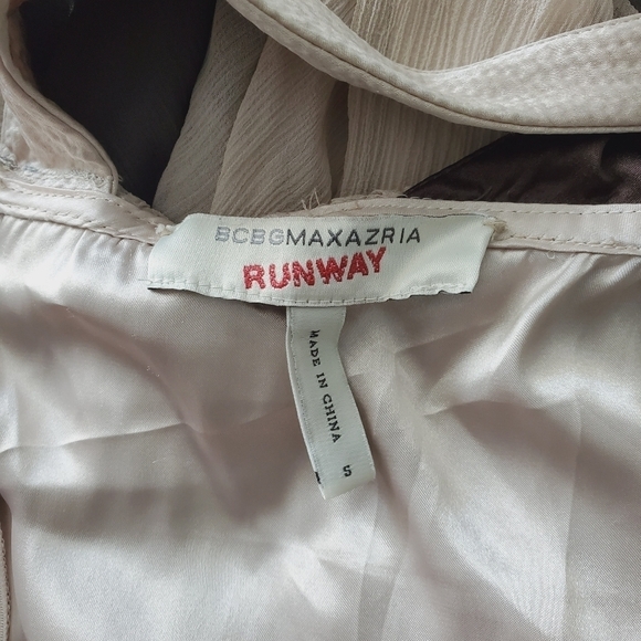 BcbgMaxAzria Runway Silk Mazi Dress - Picture 4 of 5